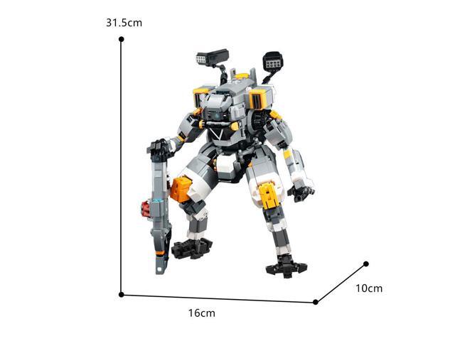 ZITIANYOUBUILD Titanfall Vanguard-Class Titan FS-1041 Mech 993 Pieces Building Toys Set for Collection