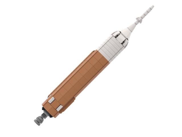 ZITIANYOUBUILD I-Tpye Crew Launch Vehicle / Spacecraft Model 1:110 Scale 516 Pieces MOC