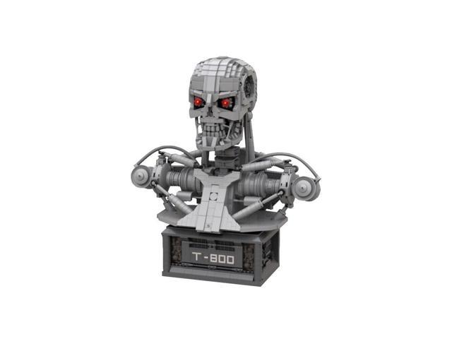 ZITIANYOUBUILD T-800 Bust Model with Power Functions and LED Eyes 3082 Pieces MOC