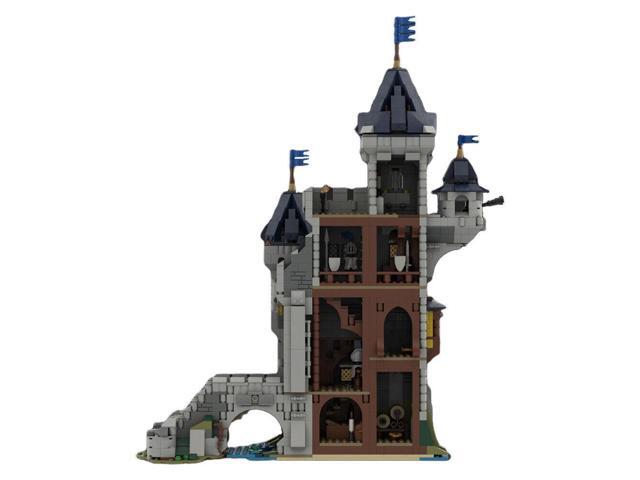 ZITIANYOUBUILD Black Castle Model 3284 Pieces Medieval Castle' Alternate Build MOC