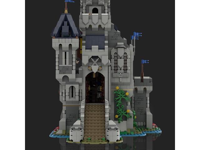 ZITIANYOUBUILD Black Castle Model 3284 Pieces Medieval Castle' Alternate Build MOC