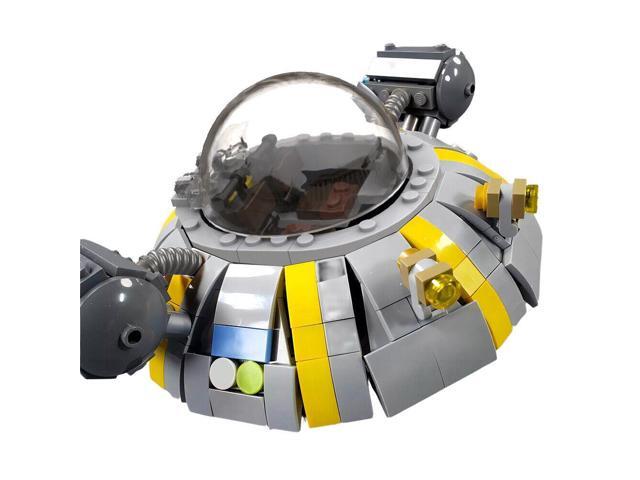 ZITIANYOUBUILD Fictional Ship/Space Cruiser Model 554 Pieces from Comedy Animation MOC