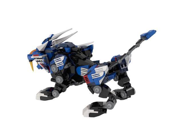 ZITIANYOUBUILD Lion and Tiger Mechanical Monsters Model Mechanical Animal 653 Pieces MOC