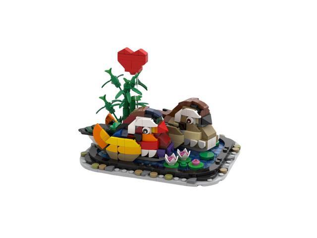 ZITIANYOUBUILD Yuanyang Lovebirds Model 532 Pieces Buiding Kit for the Valentine MOC