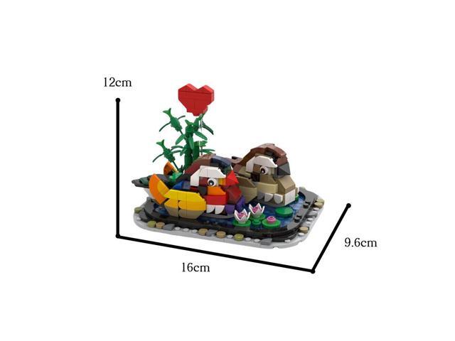 ZITIANYOUBUILD Yuanyang Lovebirds Model 532 Pieces Buiding Kit for the Valentine MOC