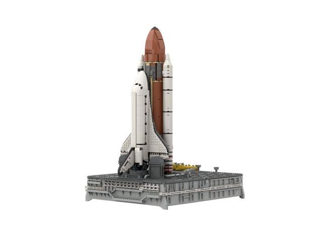ZITIANYOUBUILD Operational Orbiter with Launch Platform and Crawler Transporter MOC
