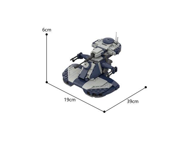 ZITIANYOUBUILD MOC-53017 Armored Assault Tank AAT from 75283 Modification 358 Pieces MOC