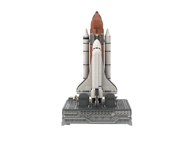 ZITIANYOUBUILD Operational Orbiter with Launch Platform and Crawler Transporter MOC