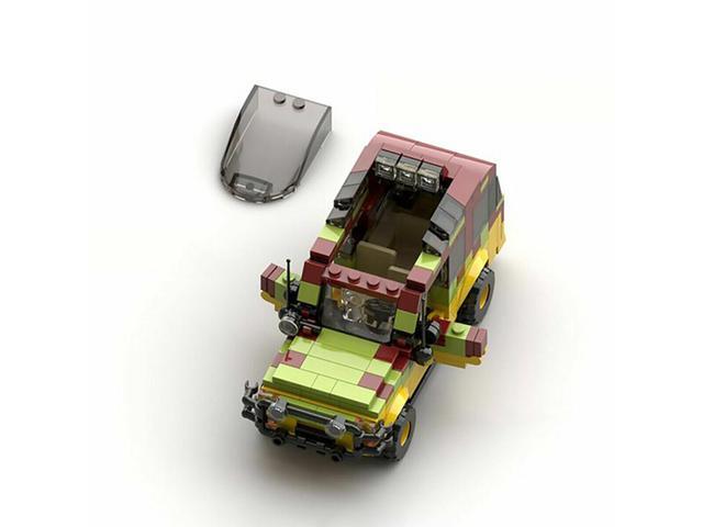 ZITIANYOUBUILD Car SUV Touring Vehicle Building Toys Set 310 Pieces from Movie MOC