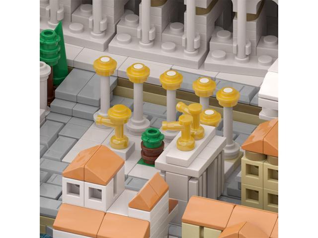 ZITIANYOUBUILD Amphitheatrum Flavium/ Colosseum Model 3959 Pieces Building Toys Set MOC