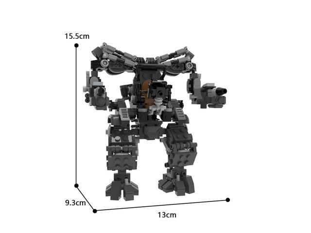 ZITIANYOUBUILD APU Robot Model Mech Minifig Scale 423 Pieces for Kids Building Toys MOC