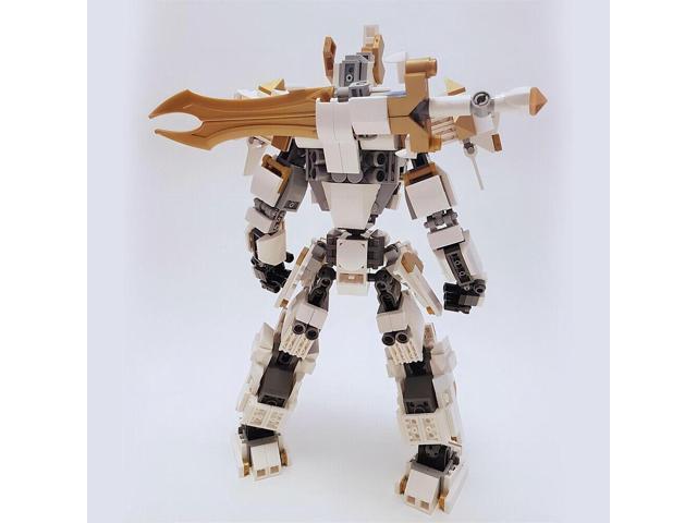 ZITIANYOUBUILD Mk2 Mech Robot Model with Sword and Shield 616 Pieces Building Toys MOC