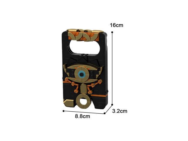 ZITIANYOUBUILD Link's Magical Phone Sheikah Slate Model Game Prop 248 Pieces MOC