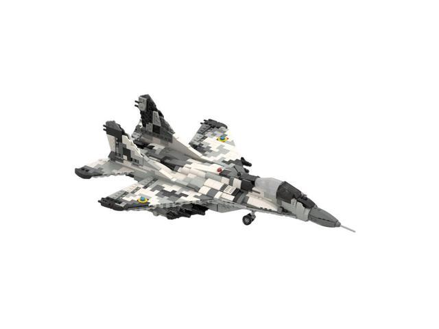 ZITIANYOUBUILD Mig-29 'The Ghost of Kyiv' Fighter 1:35 scale Model 1333 Pieces MOC