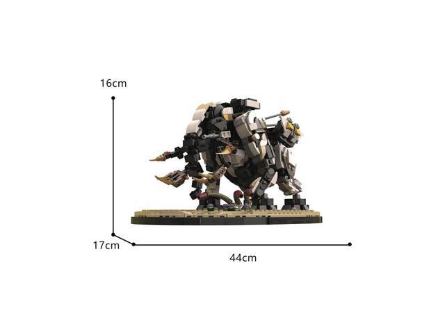 ZITIANYOUBUILD MOC-125382 Horizon Forbidden West Tremortusk Model with Terrain Stand 1203 Pieces 100% Compatible with LEGO Brand New and High Quality