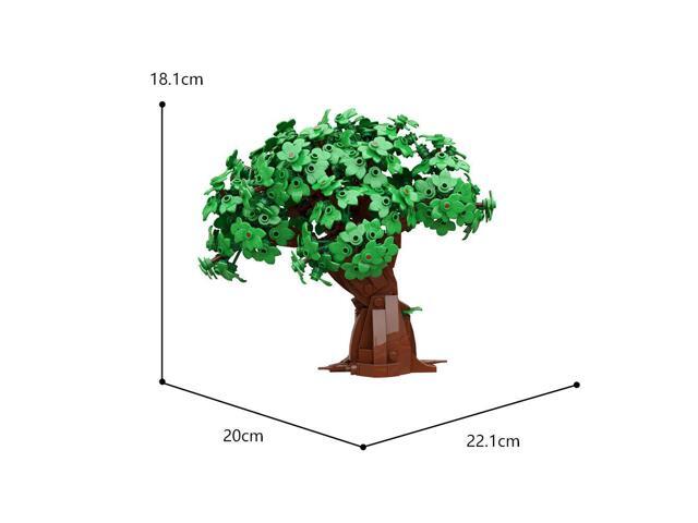 ZITIANYOUBUILD The Small Leafy Tree 670 Pieces Building Toys Set for Collection MOC