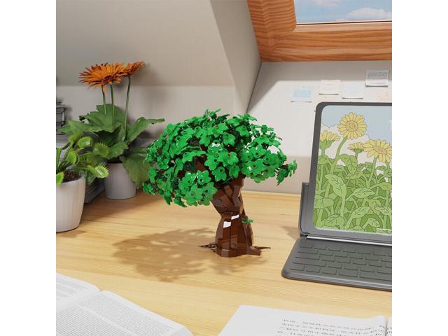 ZITIANYOUBUILD The Small Leafy Tree 670 Pieces Building Toys Set for Collection MOC
