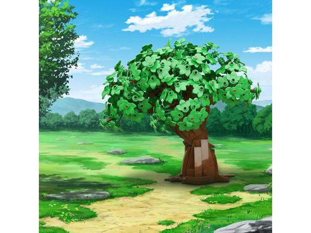 ZITIANYOUBUILD The Small Leafy Tree 670 Pieces Building Toys Set for Collection MOC