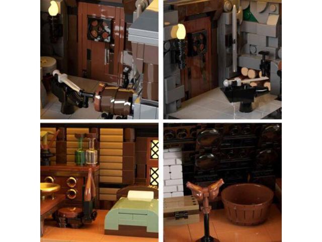 ZITIANYOUBUILD Small Medieval Modular Building with Interior Details 5152 Pieces MOC