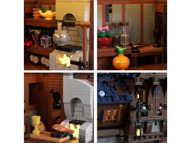 ZITIANYOUBUILD Small Medieval Modular Building with Interior Details 5152 Pieces MOC