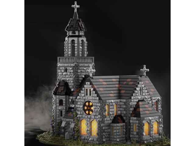 ZITIANYOUBUILD Medieval Cathedral Model with Castle and Bell Tower 6561 Pieces MOC