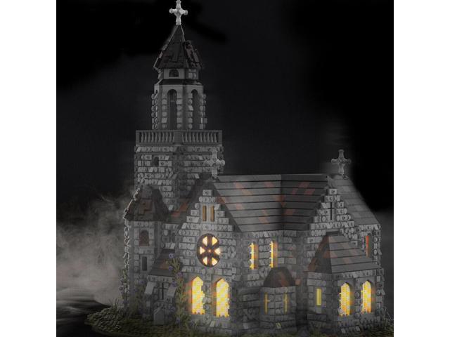 ZITIANYOUBUILD Medieval Cathedral Model with Castle and Bell Tower 6561 Pieces MOC