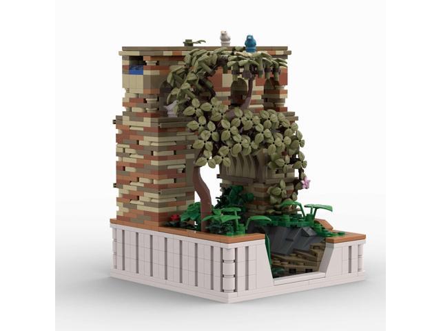 ZITIANYOUBUILD Roman Ancient Aqueduct for Roman Antique Series 1067 Pieces MOC