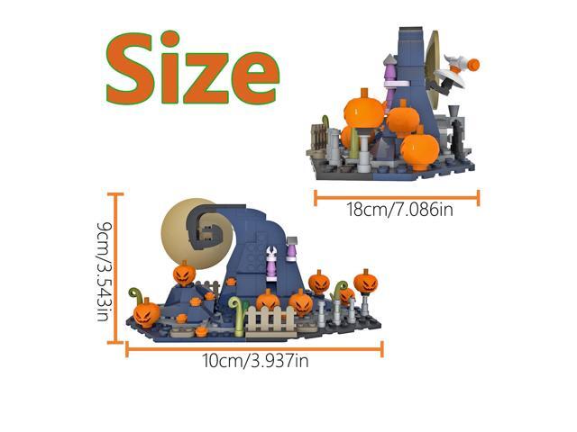 ZITIANYOUBUILD Pumpkin Haunted House for Christmas 167 Pieces Building Toys Kit MOC