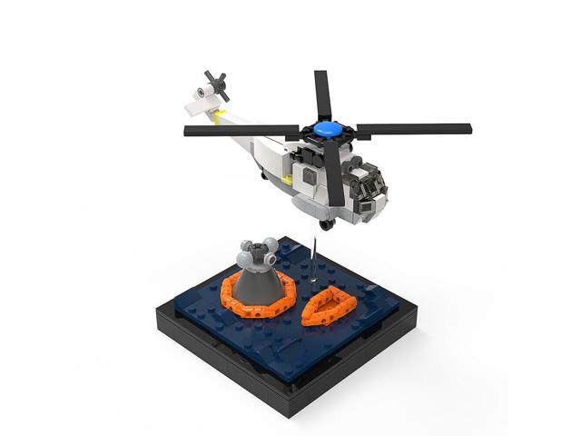 ZITIANYOUBUILD Recovery Mission with Helicopter 377 Pieces Building Toys Set MOC