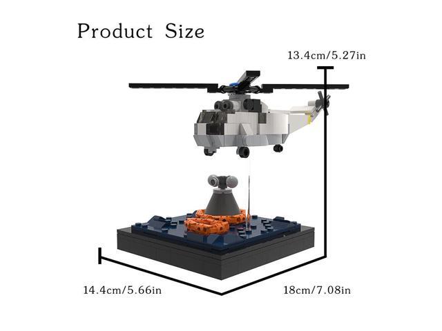 ZITIANYOUBUILD Recovery Mission with Helicopter 377 Pieces Building Toys Set MOC