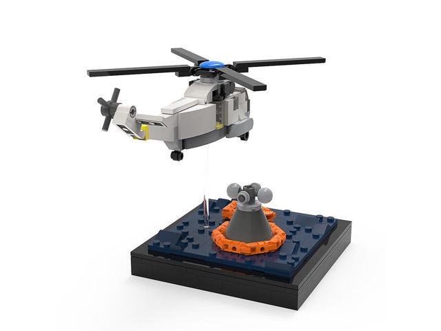 ZITIANYOUBUILD Recovery Mission with Helicopter 377 Pieces Building Toys Set MOC