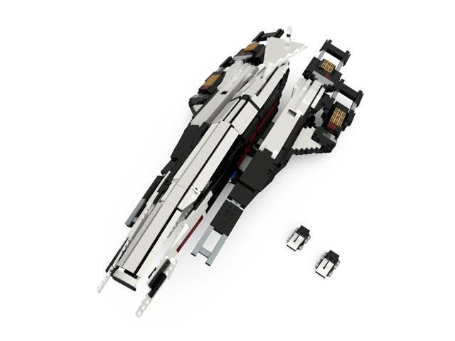ZITIANYOUBUILD SR-1 Fighter with Stickers Model 1888 Pieces Building Toys Set MOC