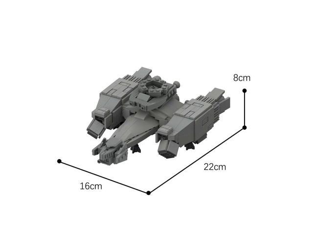 ZITIANYOUBUILD M-Class Interstellar Freighter Spaceship Model 703 Pieces from Movie MOC