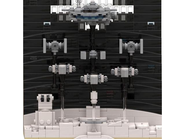 ZITIANYOUBUILD 2-in-1 Iconic Movie Scene Include TATOOINE and BATTLE 1098 Pieces MOC