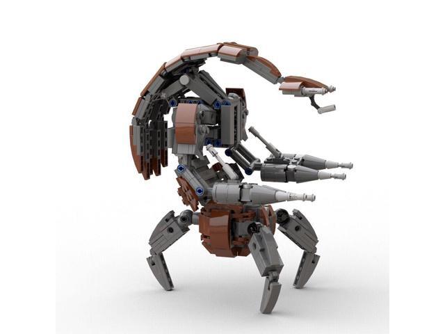 ZITIANYOUBUILD Three-legged Combat Robot Model with Shield Generator 489 Pieces MOC