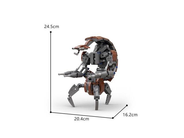 ZITIANYOUBUILD Three-legged Combat Robot Model with Shield Generator 489 Pieces MOC