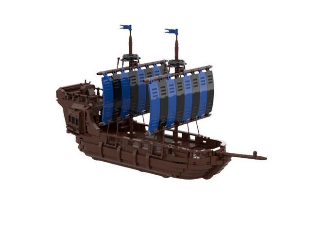 ZITIANYOUBUILD Medieval Style Ship Boat Pirate Ship Building Toys Set 1320 Pieces MOC