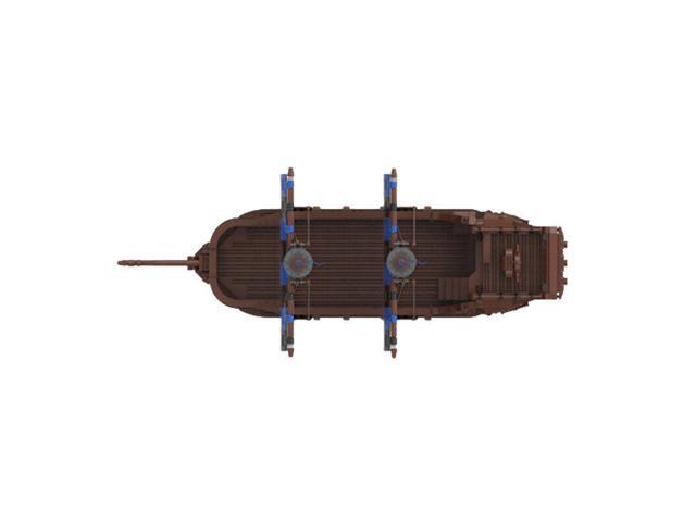 ZITIANYOUBUILD Medieval Style Ship Boat Pirate Ship Building Toys Set 1320 Pieces MOC