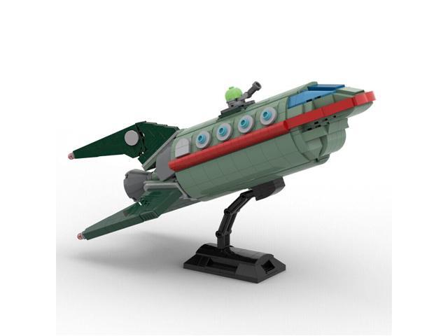 ZITIANYOUBUILD Spaceship Model with Stand Building Toys Kit 628 Pieces from Cartoon MOC