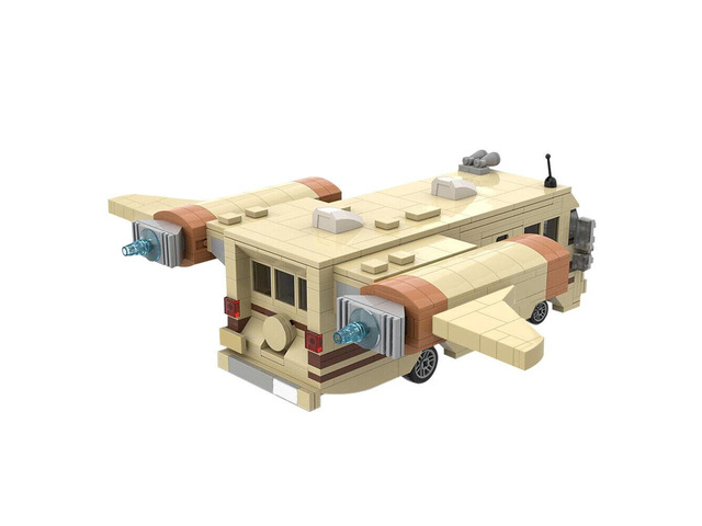 ZITIANYOUBUILD Iconic Vehicle Cars with Interior Toys 8 Stud Wide Building Toys Set MOC