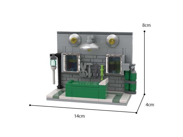 ZITIANYOUBUILD Veterinarian's Hospital Model 140 Pieces for 71033 Building Kit MOC