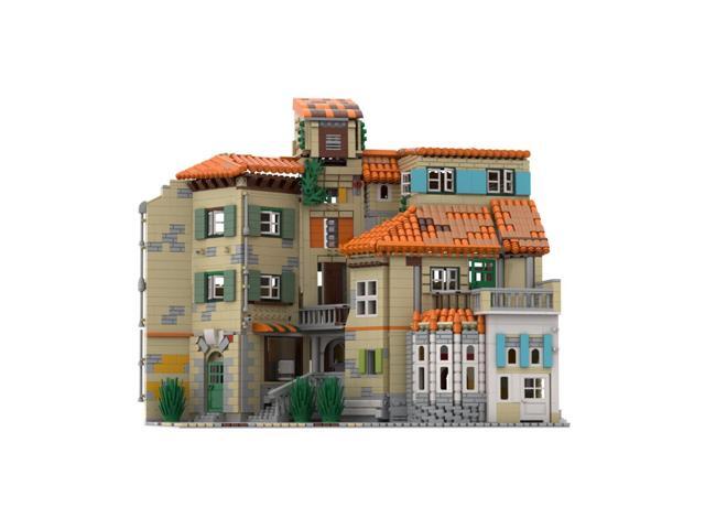 ZITIANYOUBUILD Italian-style Mansion Corner Mansion 3365 Pieces Modular Building MOC