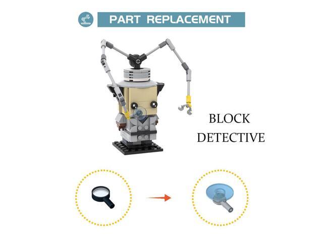 ZITIANYOUBUILD A Powerful but Dimwitted Cyborg Police Inspector 140 Pieces MOC
