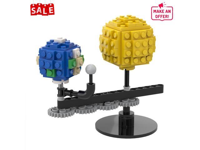 ZITIANYOUBUILD Mini Earth and Sun Model World Creative Model Kit Building Toys Set MOC