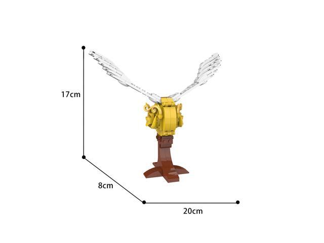 ZITIANYOUBUILD 176 Pieces Smallest Ball Walnut-sized Gold-coloured Sphere from Fim MOC