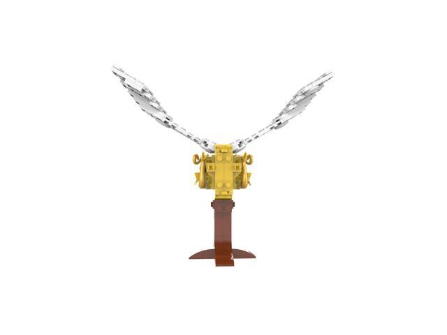 ZITIANYOUBUILD 176 Pieces Smallest Ball Walnut-sized Gold-coloured Sphere from Fim MOC