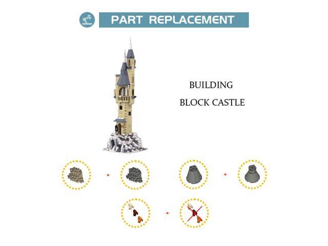 ZITIANYOUBUILD West Tower Owlery Tower Residence 474 Pieces Building Toys Set MOC