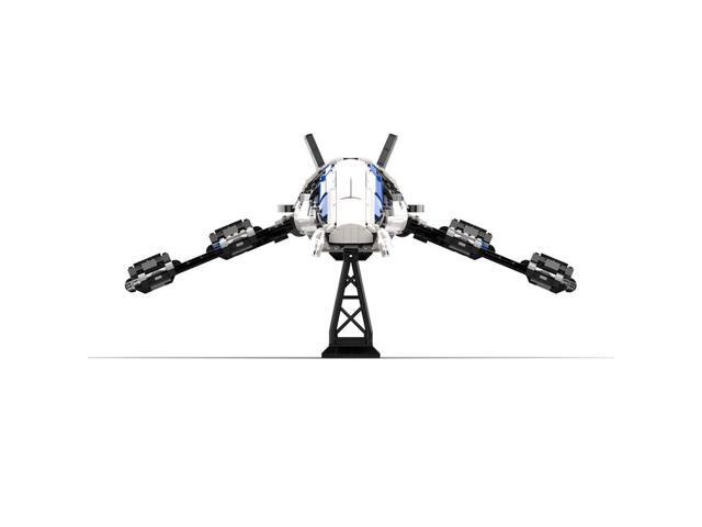 ZITIANYOUBUILD SR-2 Spaceship Model from Shooting Game 3927 Pieces Building Toys MOC