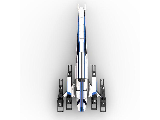 ZITIANYOUBUILD SR-2 Spaceship Model from Shooting Game 3927 Pieces Building Toys MOC