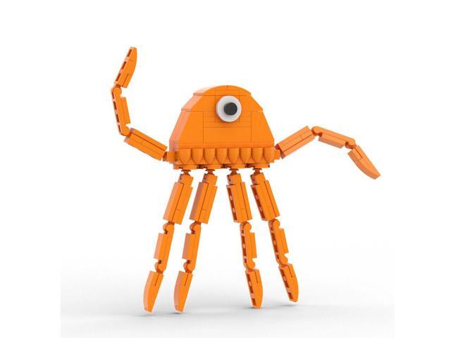 ZITIANYOUBUILD Orange Jellyfish Monster Micro Version 97 Pieces from Video Game MOC